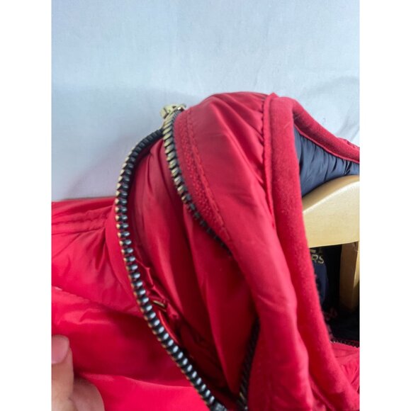Michael Kors Packable Down Fill Jacket size Small Red - Picture 5 of 9